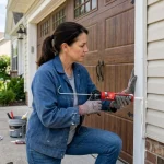 caulk-around-garage-door