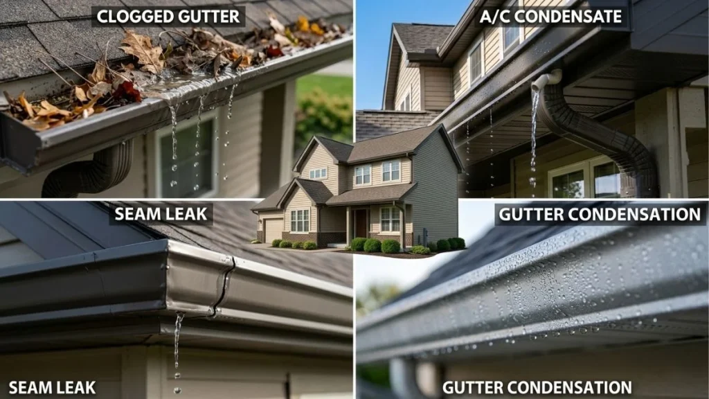 common-reasons-gutter-dripping-no-rain