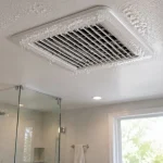 condensation on ac vent in bathroom