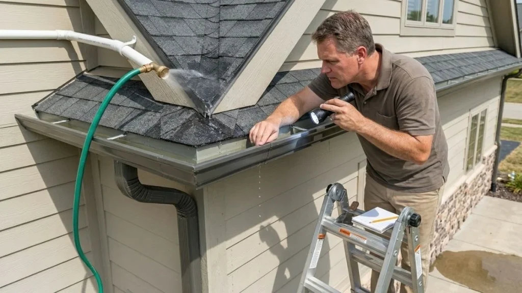 find-source-of-gutter-drip-inspection