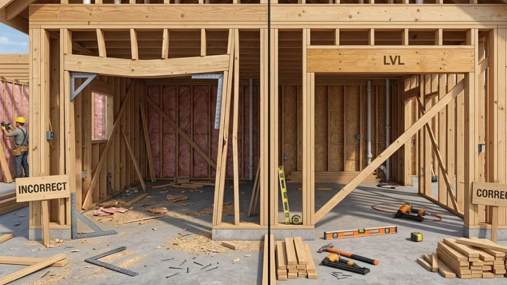 garage-door-opening-framing-problems