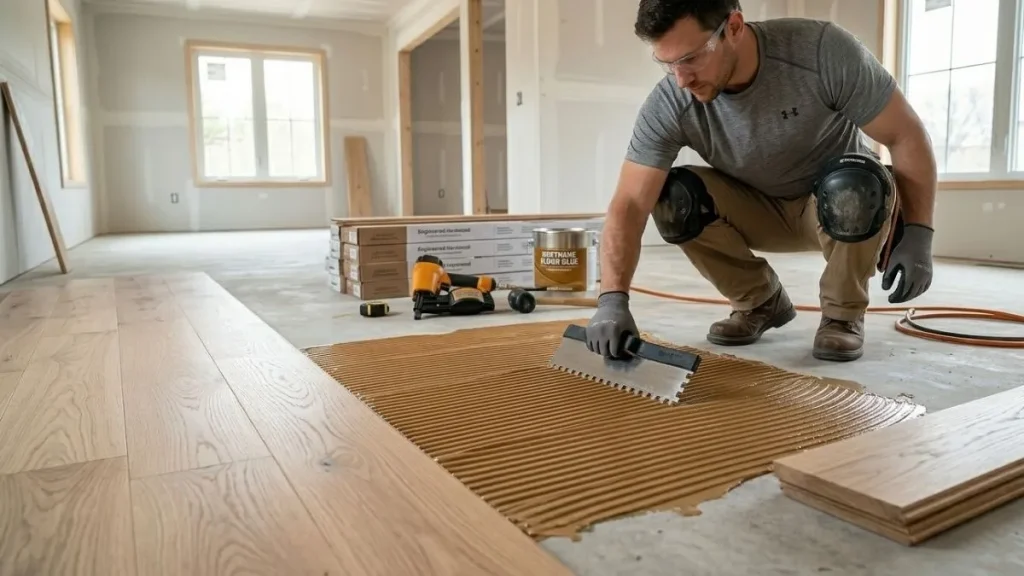 glue-down-hardwood-floor-installation
