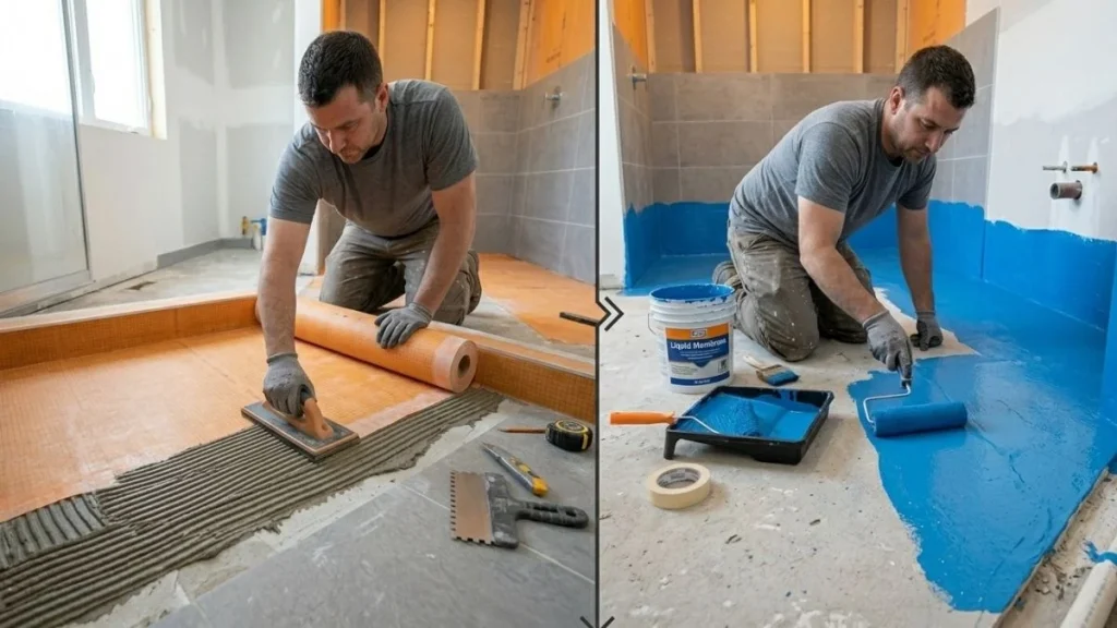 kerdi-membrane-vs-redgard-waterproofing

