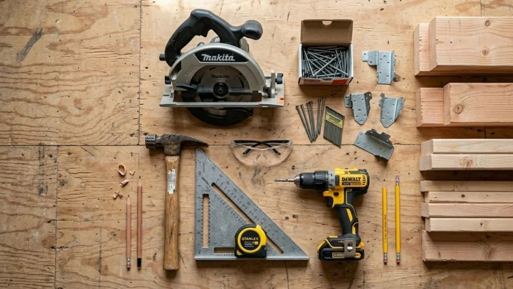 stairwell-framing-tools-and-materials
