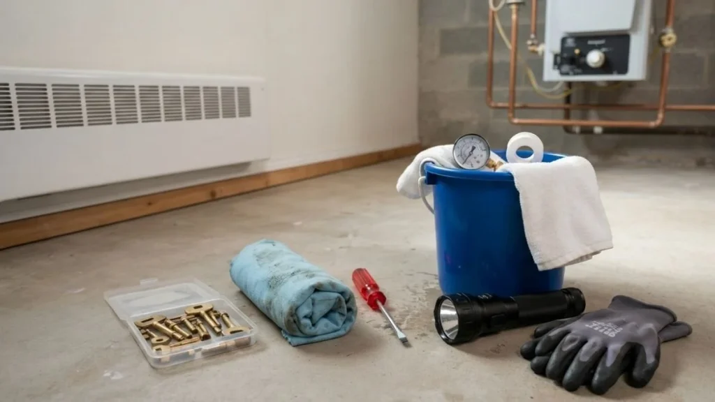 baseboard heating bleeding tools