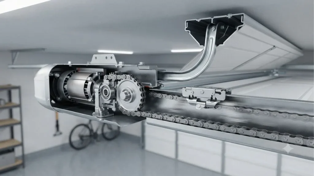 garage door chain drive system
