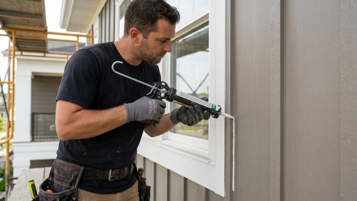 hardie board and batten caulking guide