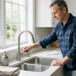 hot water kitchen faucet not working