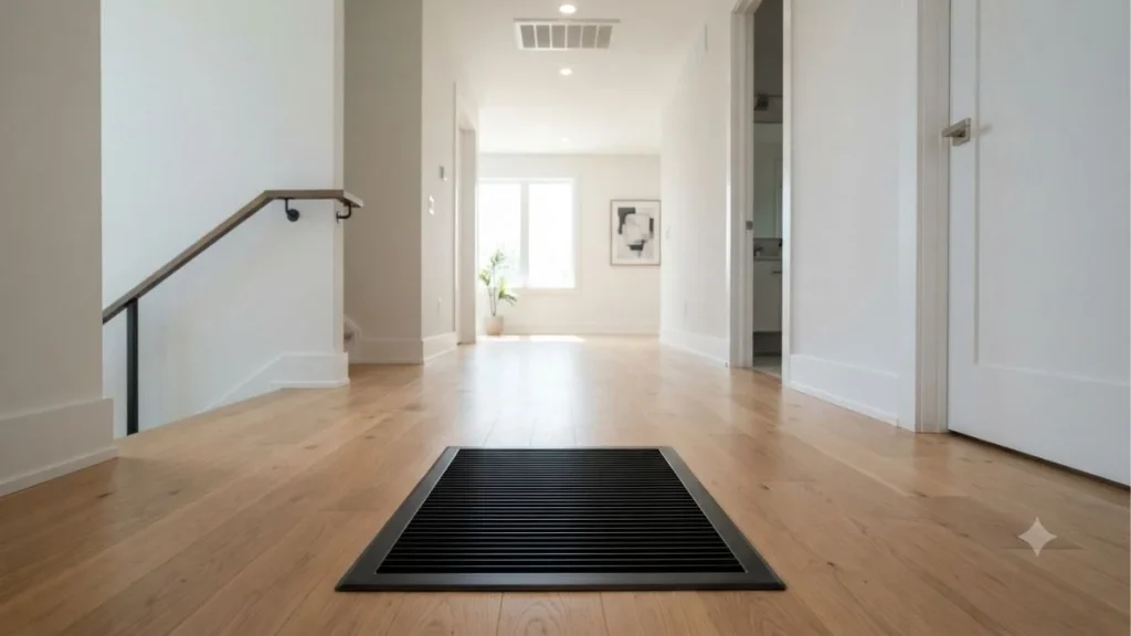 how floor air return works
