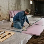 how to insulate a dirt floor basement