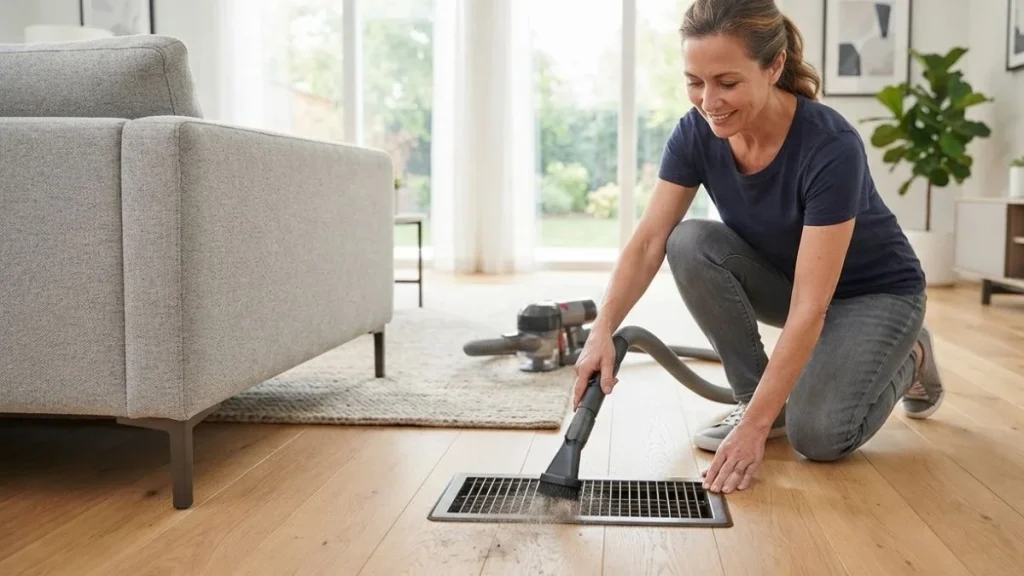 improving floor air return airflow
