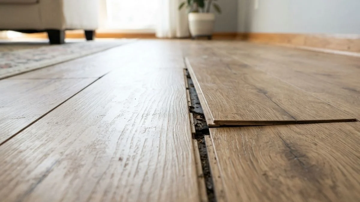 laminate flooring won't stay together