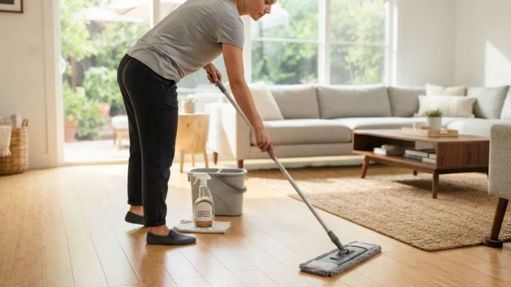 maintaining bamboo floating floor