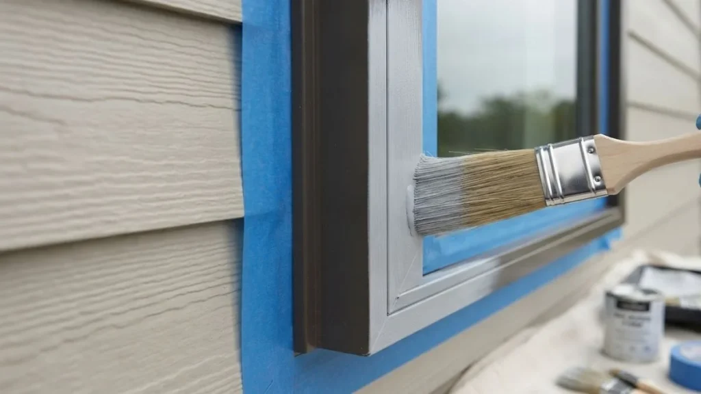 priming aluminum window trim
