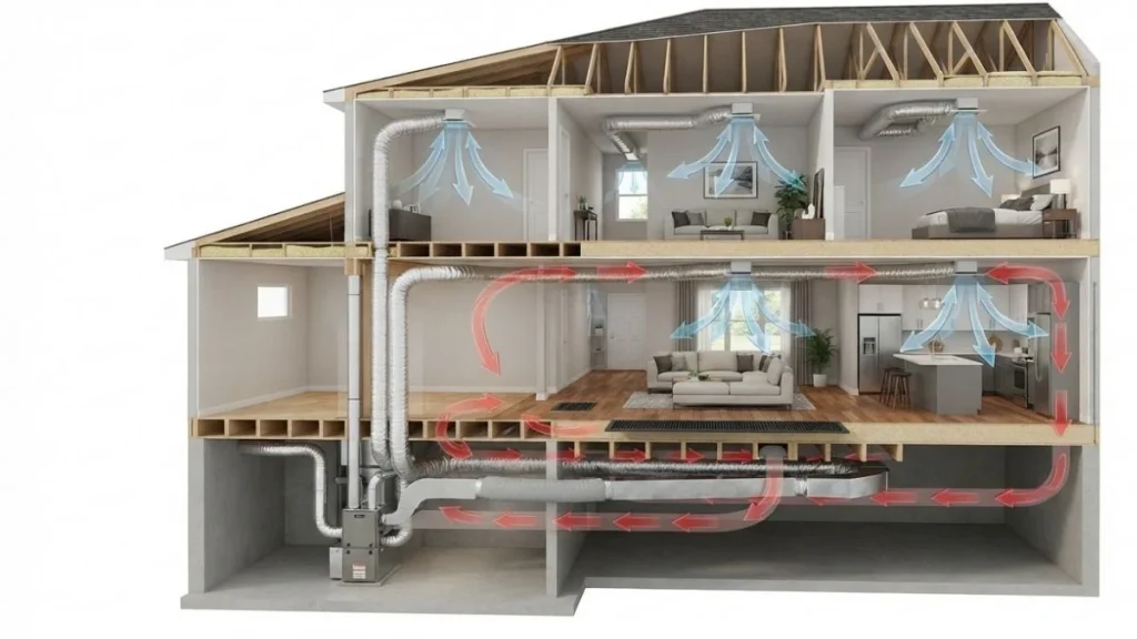 proper floor air return clearance
