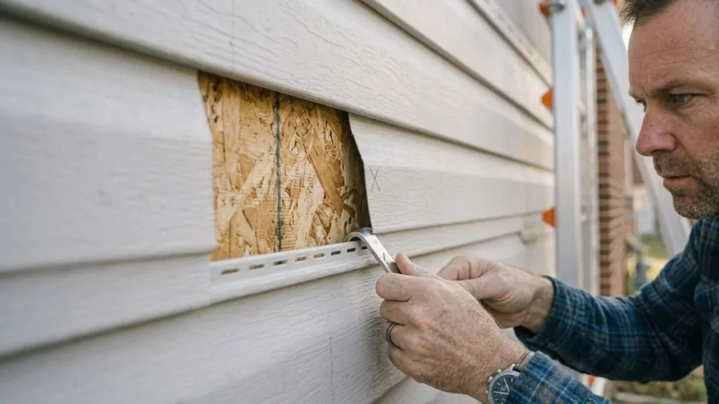 removing vinyl siding with zip tool