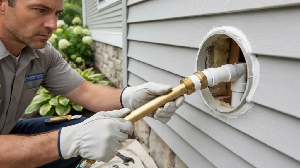 replacing frost free hose bib
