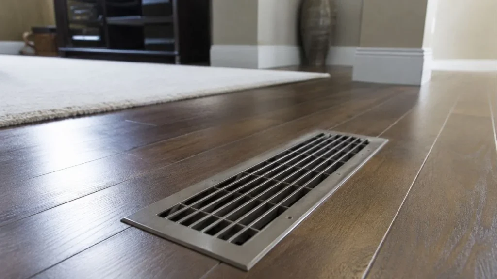 dusty clogged hvac return air filter
