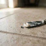 fix hole in tile floor