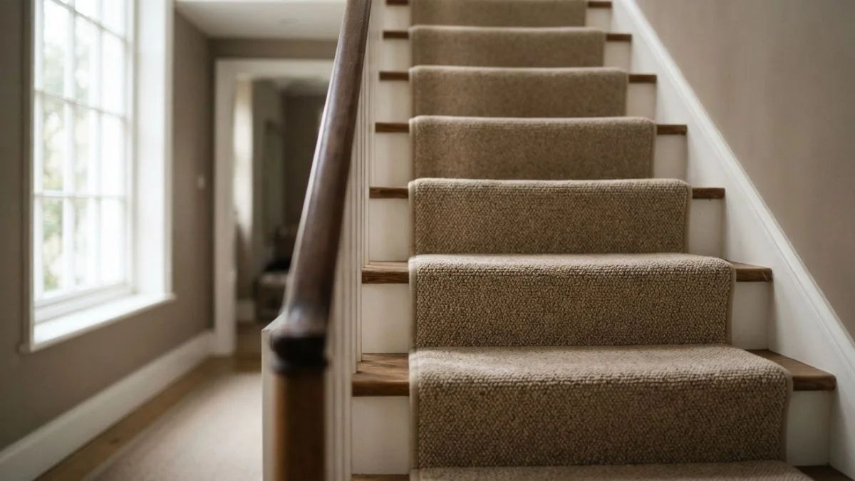 finish carpet edges on stairs