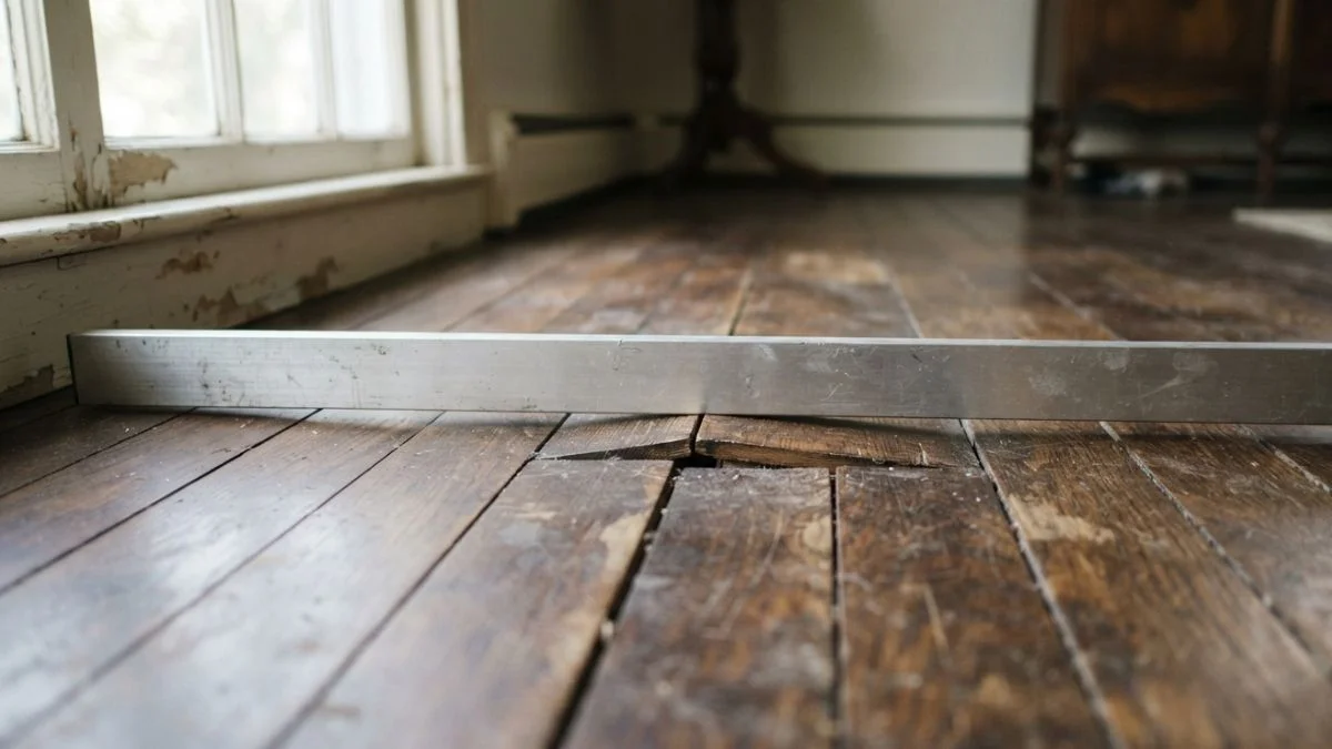 fix floor humps in old houses