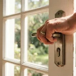 fix jammed french door lock