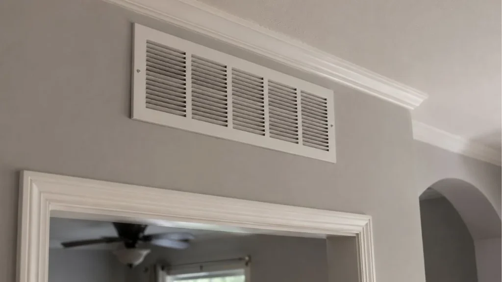 furniture blocking floor return vent
