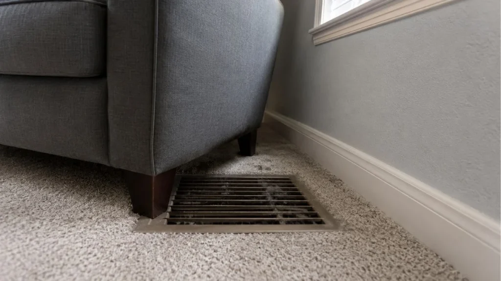 high wall return vent vs floor vent
