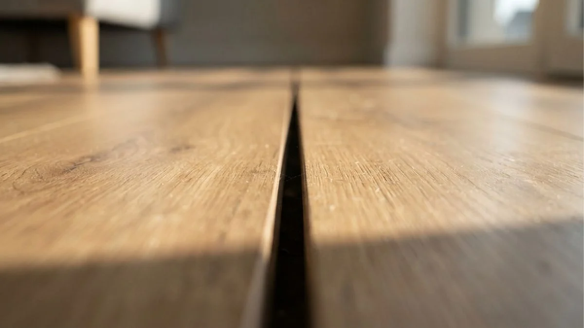 how to fix horizontal gaps laminate flooring