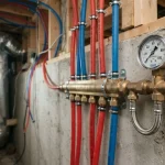 pressure test pex water lines with air