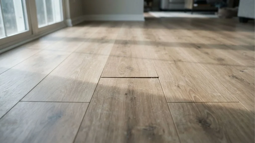 why laminate flooring gaps form humidity subfloor